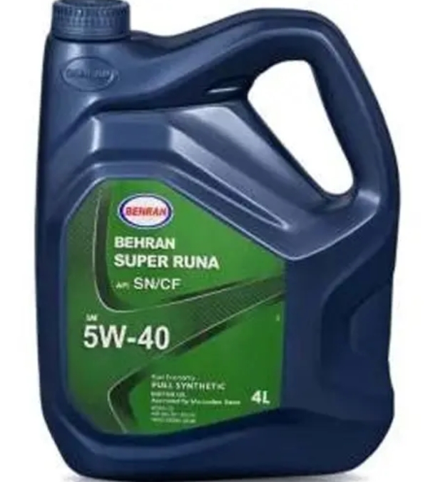 روغن موتور بهران سوپر رانا 5w40 (پنج لیتری) SN/CF